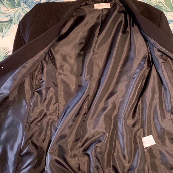 Portmans Made in Australia Black Open Jacket Sz 12 - Picture 4 of 10